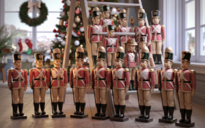 Atlanta Gift Showroom 3D Lighted Christmas Soldiers