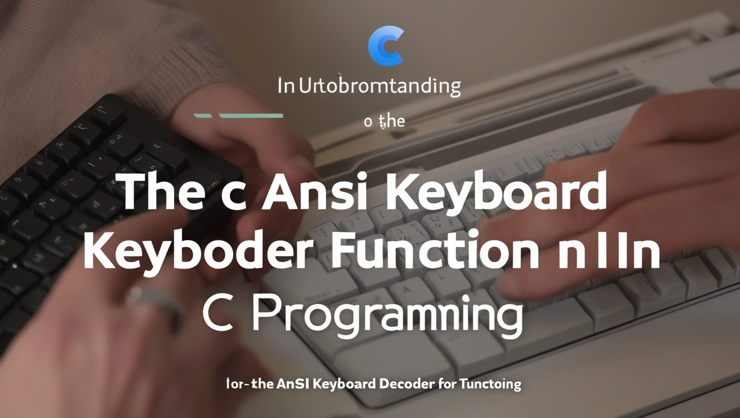 C ANSI keyboard Decoder Function