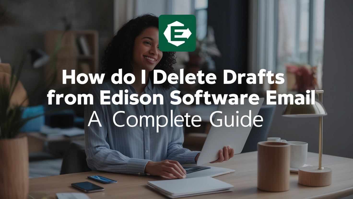 How Do I Delete Drafts from Edison Software Email